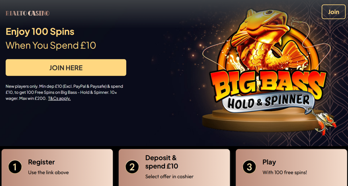 Rialto casino bonus code and welcome offer