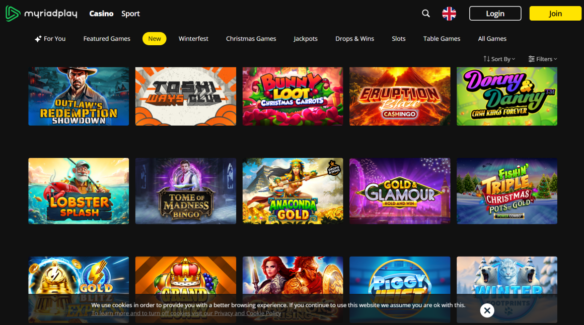 New slot casino sites UK - Myriadplay